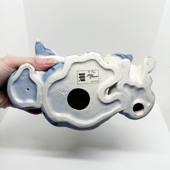 HTF Vtg Harvey Knox Mom Kittens Cat Figurine Tiger Tabby Family Royal Orleans - Picture 6 of 6